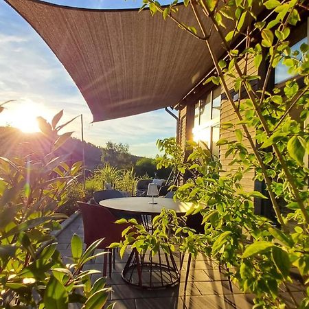 Odenwald-Lodge Mit Infrarotsauna Und E-Ladestation Im Naturpark Odenwald "Haus Himmelblau" Reichelsheim 외부 사진